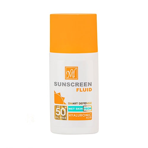ضد آفتاب فلوئید مای مدل هیالورونیک اسید SPF50 حجم 50 میلی لیتر